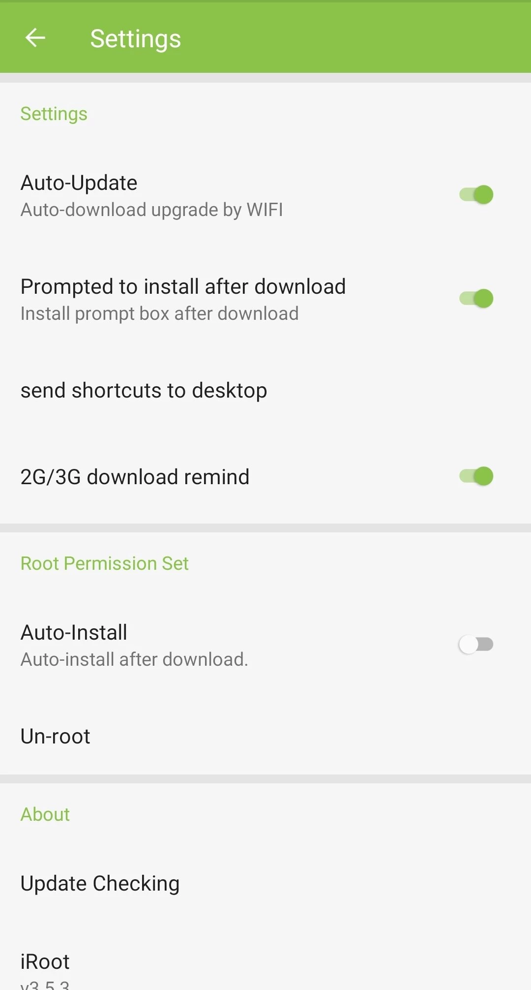 iRoot — Screenshot 4